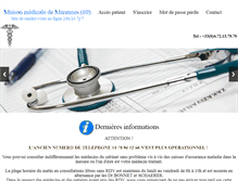 Tablet Screenshot of docteurschaerer.com